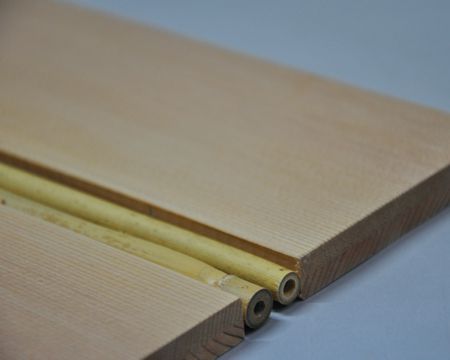 茶室 水屋すのこ棚