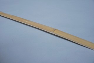 塀用建築材料 杉皮押え白竹平割